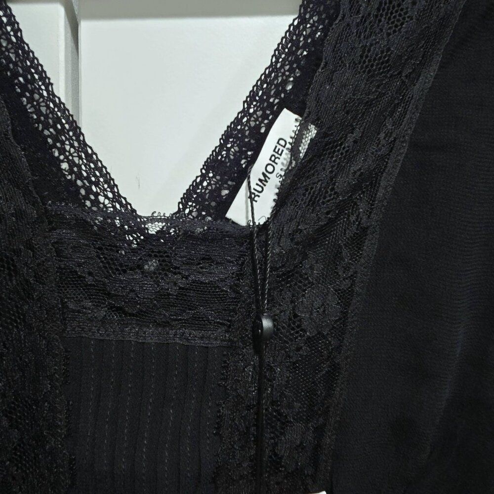 NWT REVOLVE RUMORED - Size M Duet Dress Maxi In black $158 - Picture 8 of 10